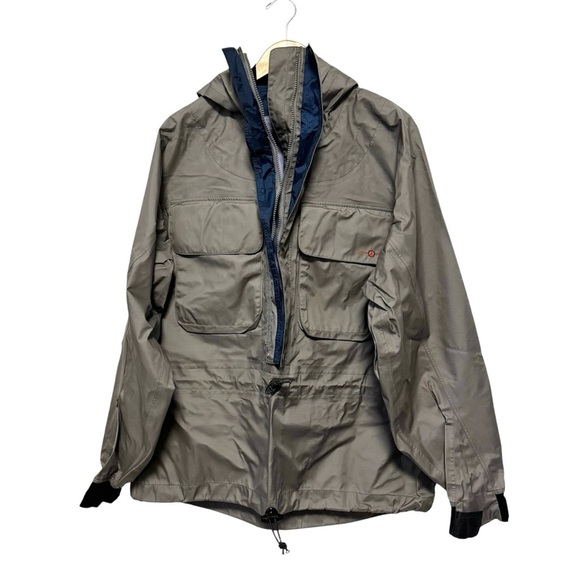 Patagonia Other - Lotus Designs Patagonia Anorak Jacket Vintage Kayak Wading Coat Gray Mens Large